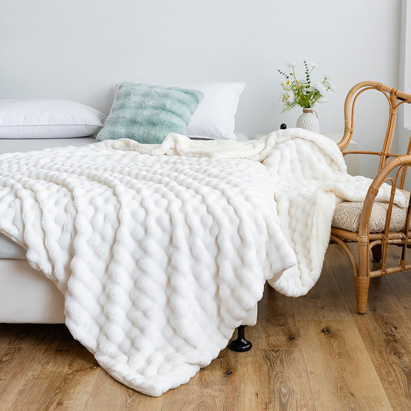 Unisex Cozy Fleece Blanket