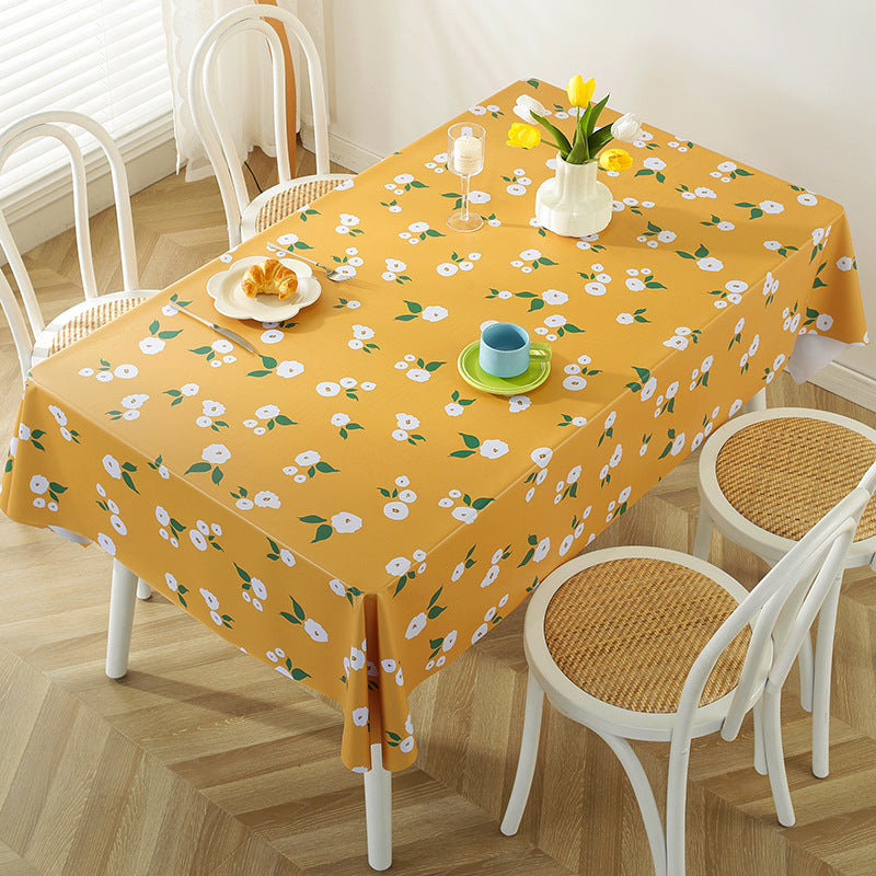 Checkerboard Print Tablecloth