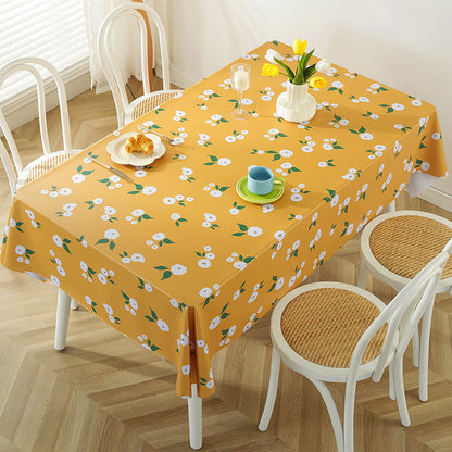 Checkerboard Print Tablecloth