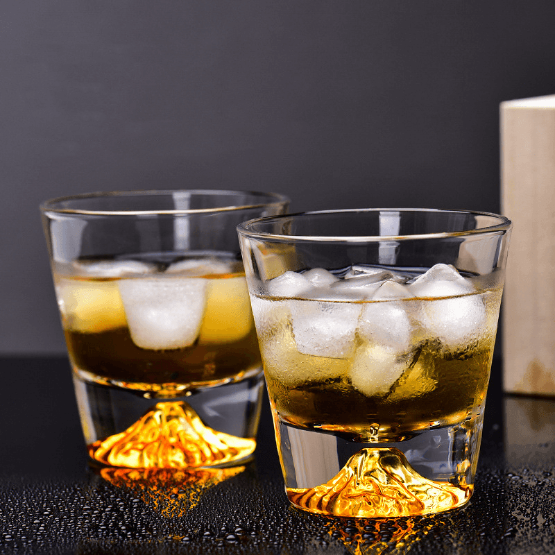 Japanese Mount Fuji Whisky Glass Sets | Karnz