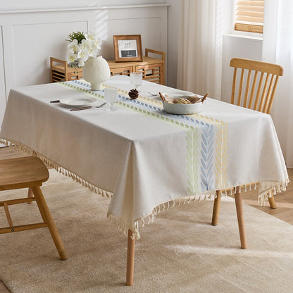 Elegant Bohemian-Inspired Tablecloth