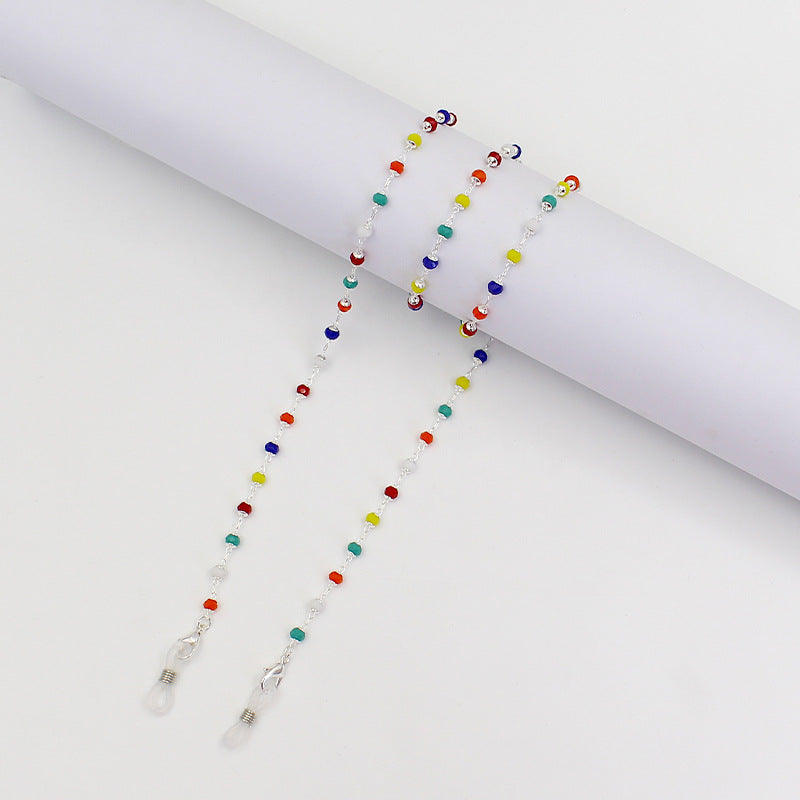 Stylish Beaded Eyewear Chain Acalora