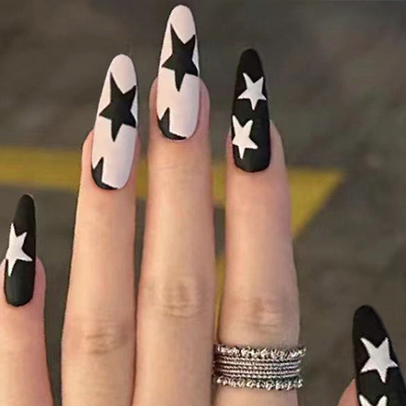 Artificial nail set with unique patterns Acalora