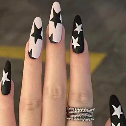 Artificial nail set with unique patterns Acalora