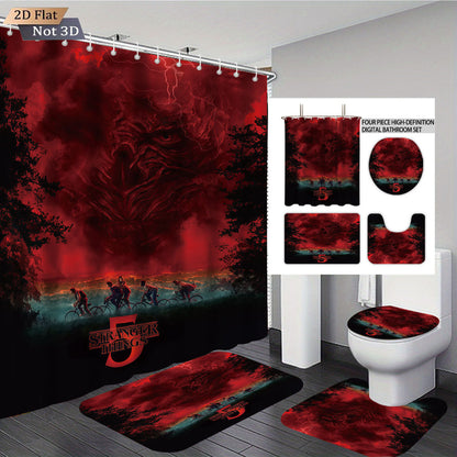 Stranger Things Adventure-Themed Digital Bathroom Set