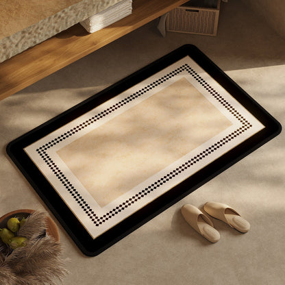 Chic Geometric Design Bath Mat