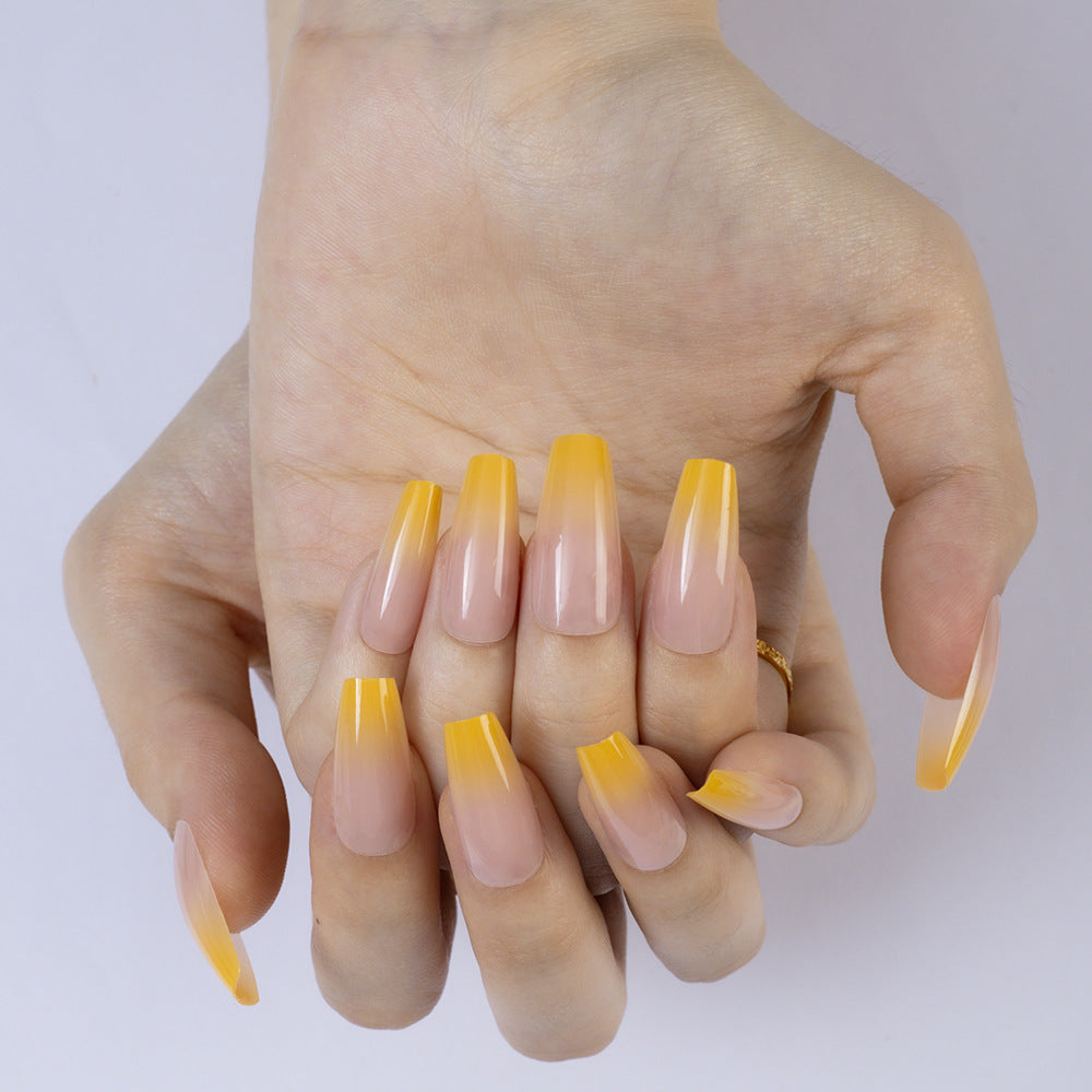 Acrylic Nail Set with Ombre Effect Acalora