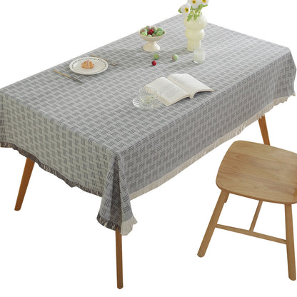 Elegant Textured Tablecloth