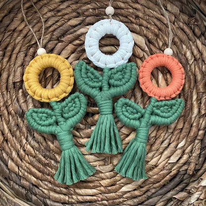 Decorative Macrame Plant Ornament Acalora
