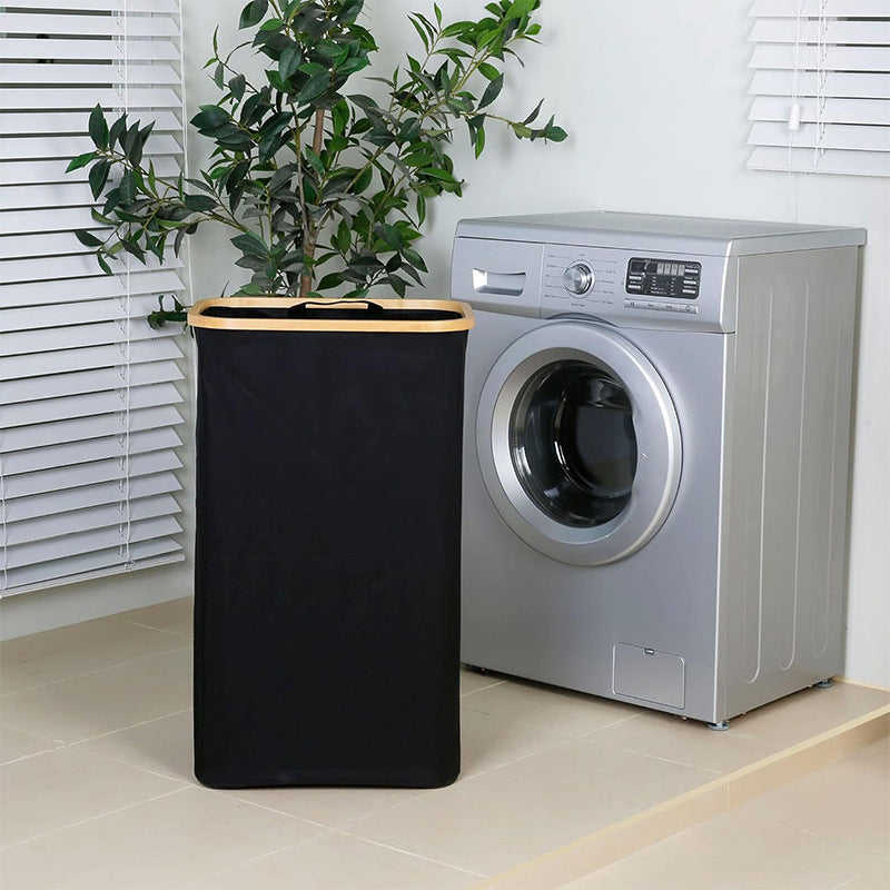 High-quality laundry basket with removable and washable inner bag Acalora