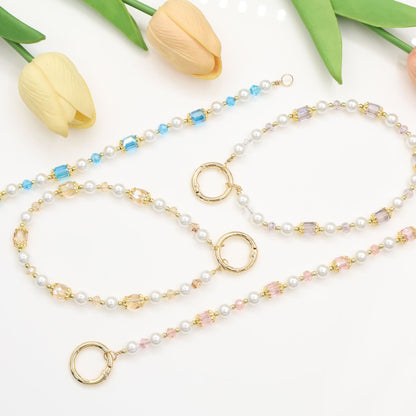 Elegant Beaded Phone Chain Acalora