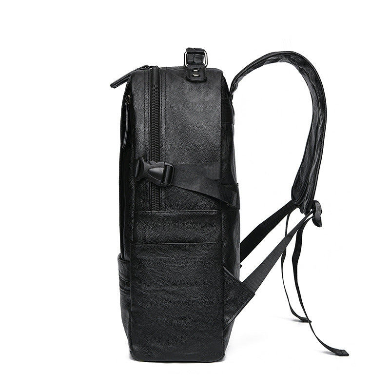 Premium Leather Laptop Backpack Acalora