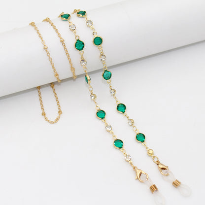 Elegant Star-Linked Eyewear Chain Acalora