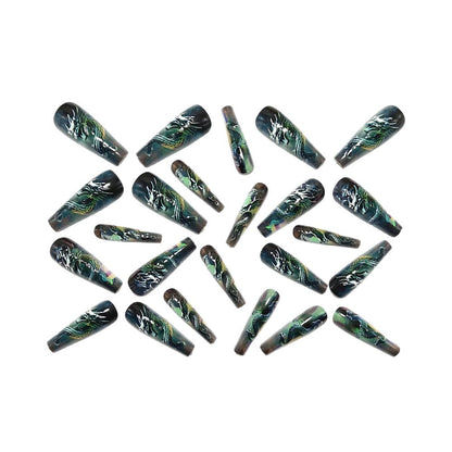 Artificial nails with 3D dragon design Acalora