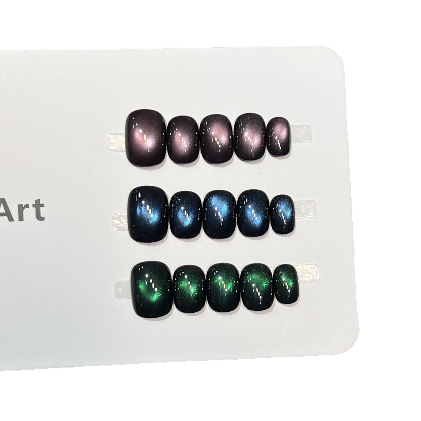 Galaxy Effect Press-On Nail Set Acalora