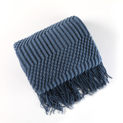 Unisex Stylish Textured Throw Blanket
