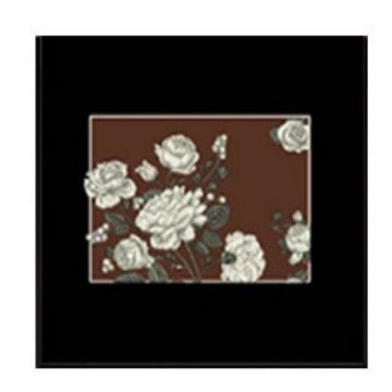 Floral framed artwork