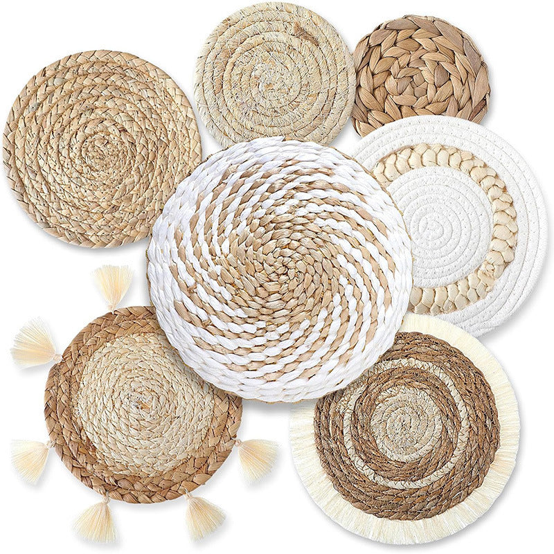 Round Tablecloth Made of Natural Materials Acalora
