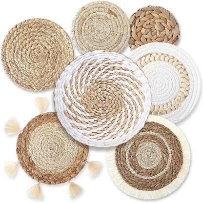 Round Tablecloth Made of Natural Materials Acalora
