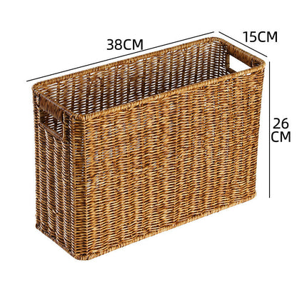 Ladies Elegant Laundry Basket made of Woven Material Bowlift