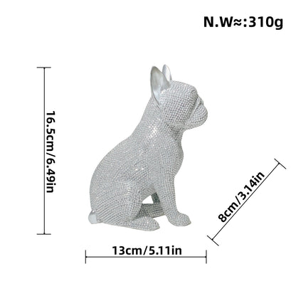 Decorative dog figure in modern design Acalora
