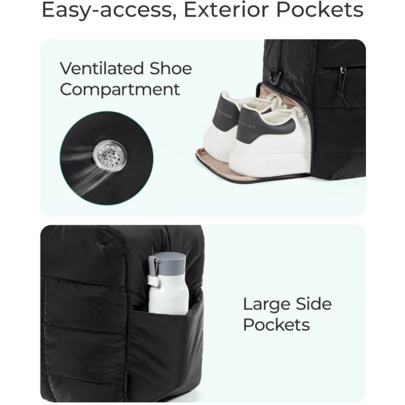 Stylish Quilted Sports Tote Bag Acalora