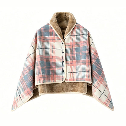 Ladies elegant warmkeeping poncho blanket Bowlift