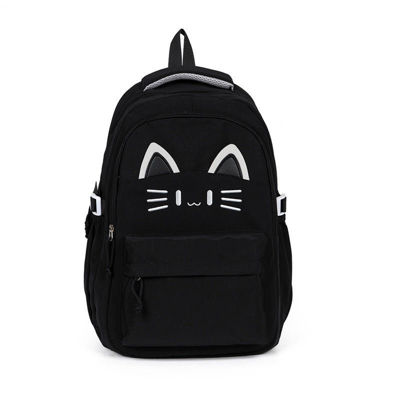 Cute Cat-Themed Backpack Acalora