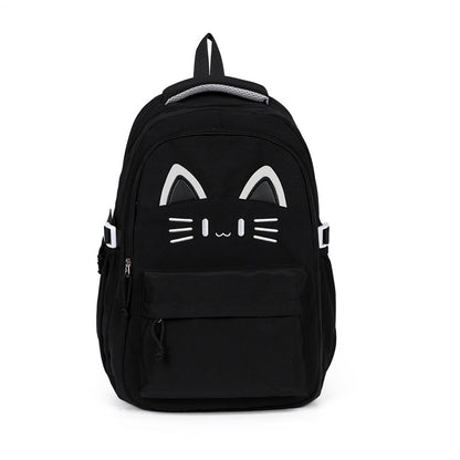 Cute Cat-Themed Backpack Acalora