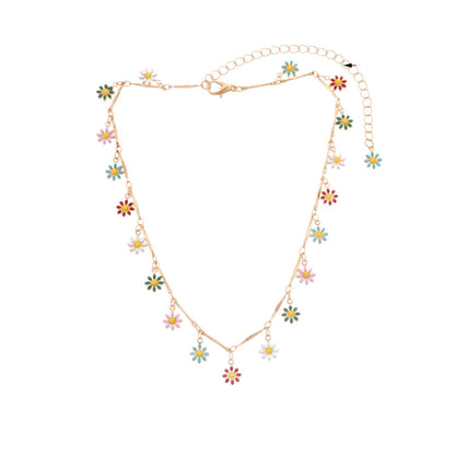 Floral Charm Necklace Acalora