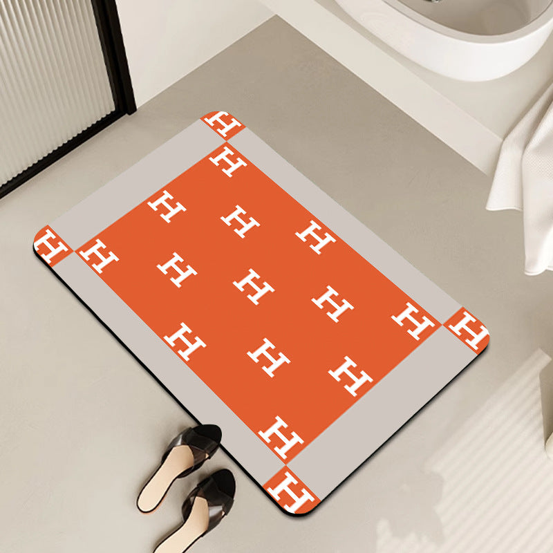 Stylish Patterned Bath Mat Acalora