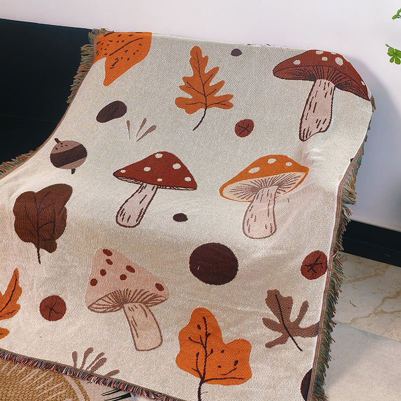 Cozy Nature-Inspired Throw Blanket