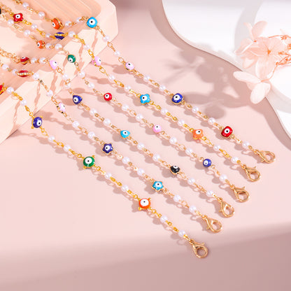 Colorful Charm Ankle Bracelet Acalora