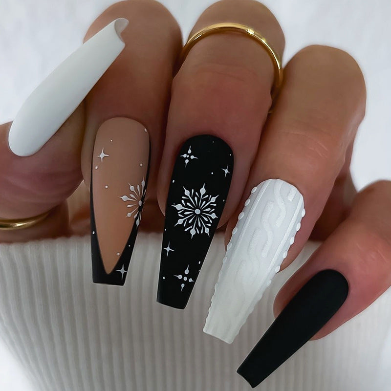 Artistic Press-On Nail Design Set Acalora