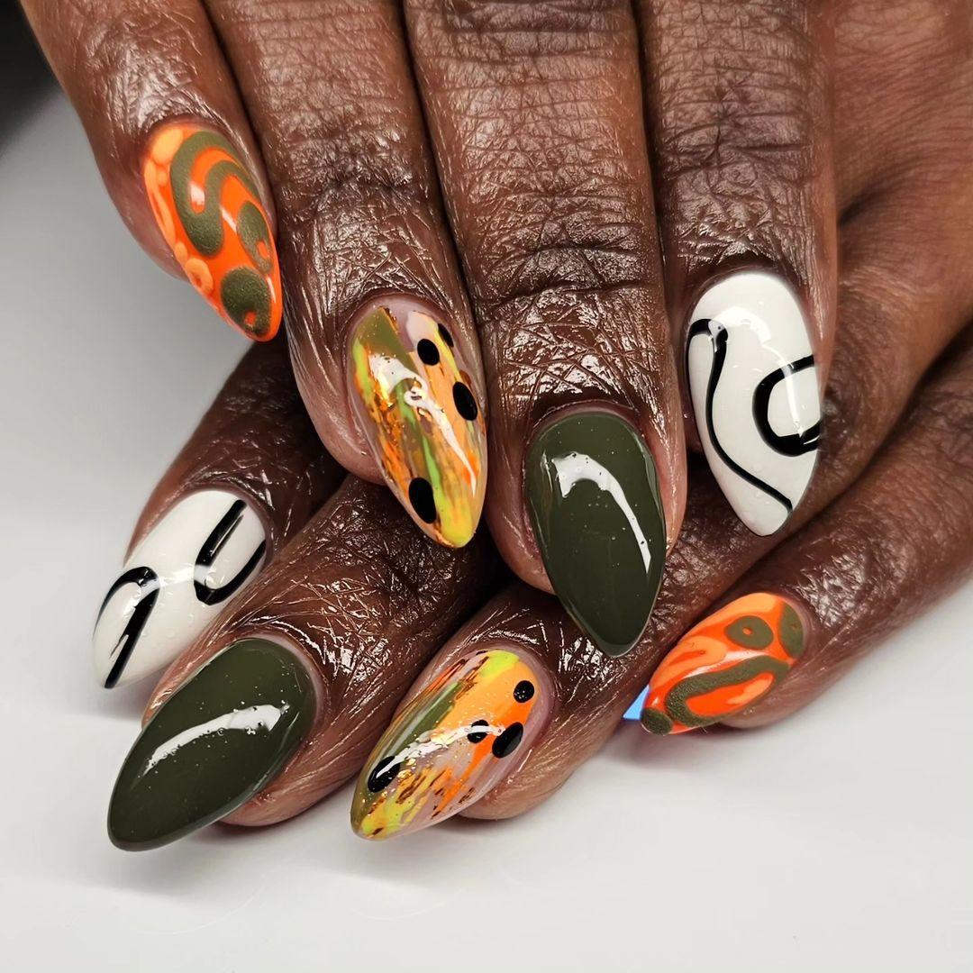 Kreative Nail Art Artificial Nails Set Acalora