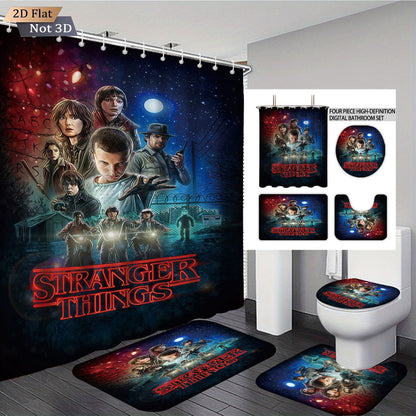 Stranger Things Adventure-Themed Digital Bathroom Set