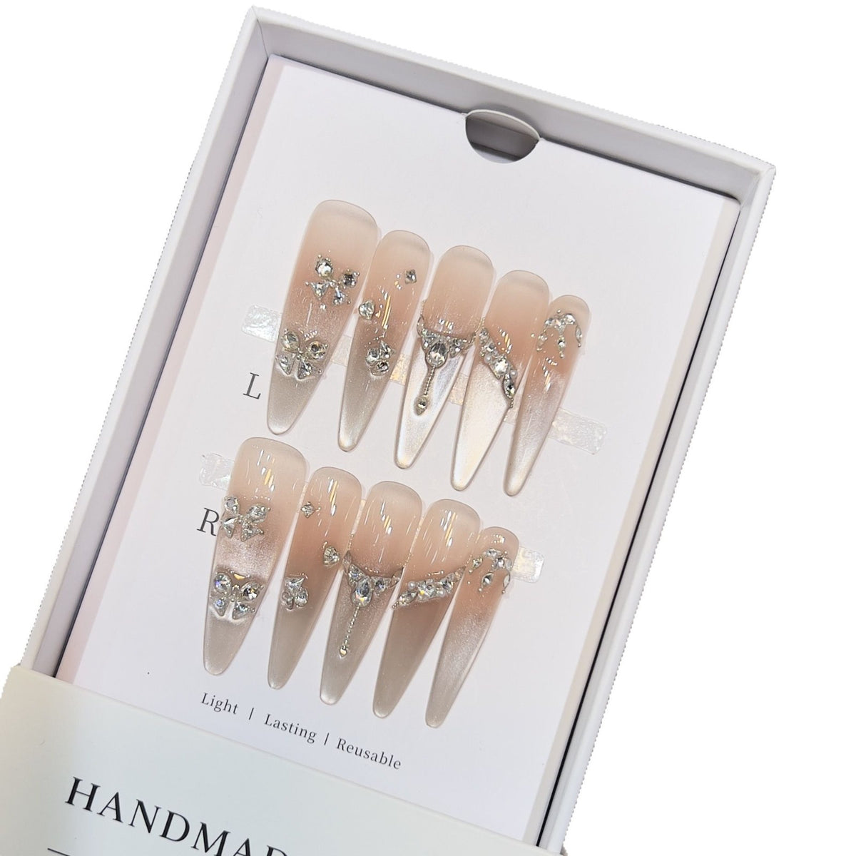 Reusable Stiletto Nail Tips Acalora