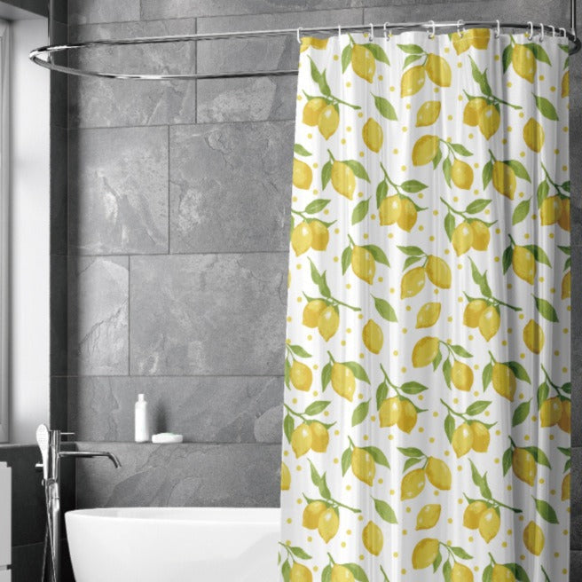 Dolphin Design Shower Curtain