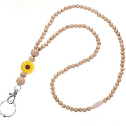 Decorative Beaded Keychain Lanyard Acalora