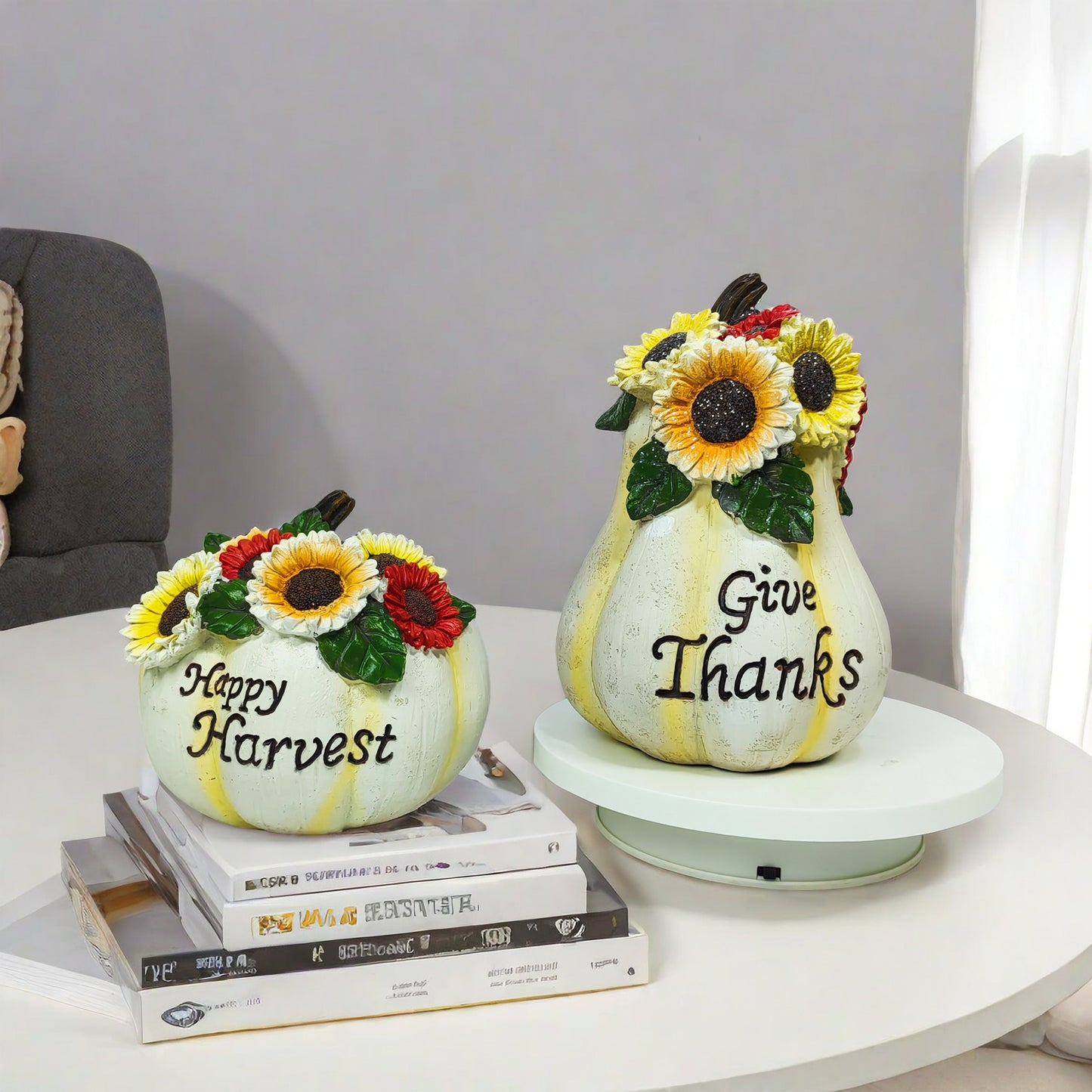 Decorative Pumpkin Sculpture Acalora