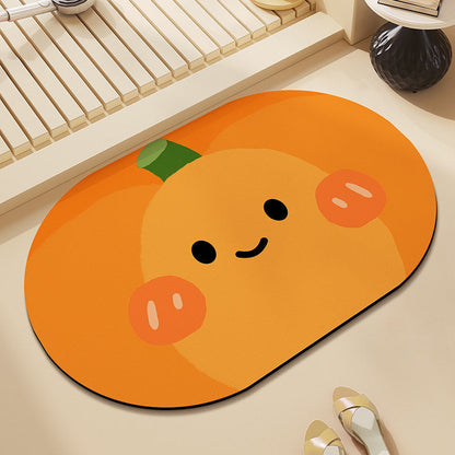 Playful Cloud-Shaped Bath Mat