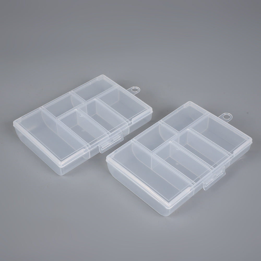 Multi-Section Craft Storage Organizer Box Acalora