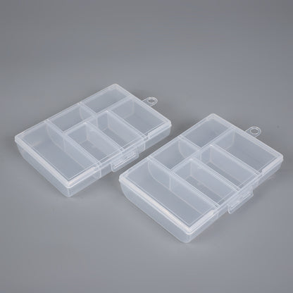 Multi-Section Craft Storage Organizer Box Acalora