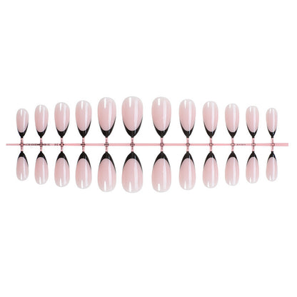 Elegant Pointed Press-On Nail Art Set Acalora