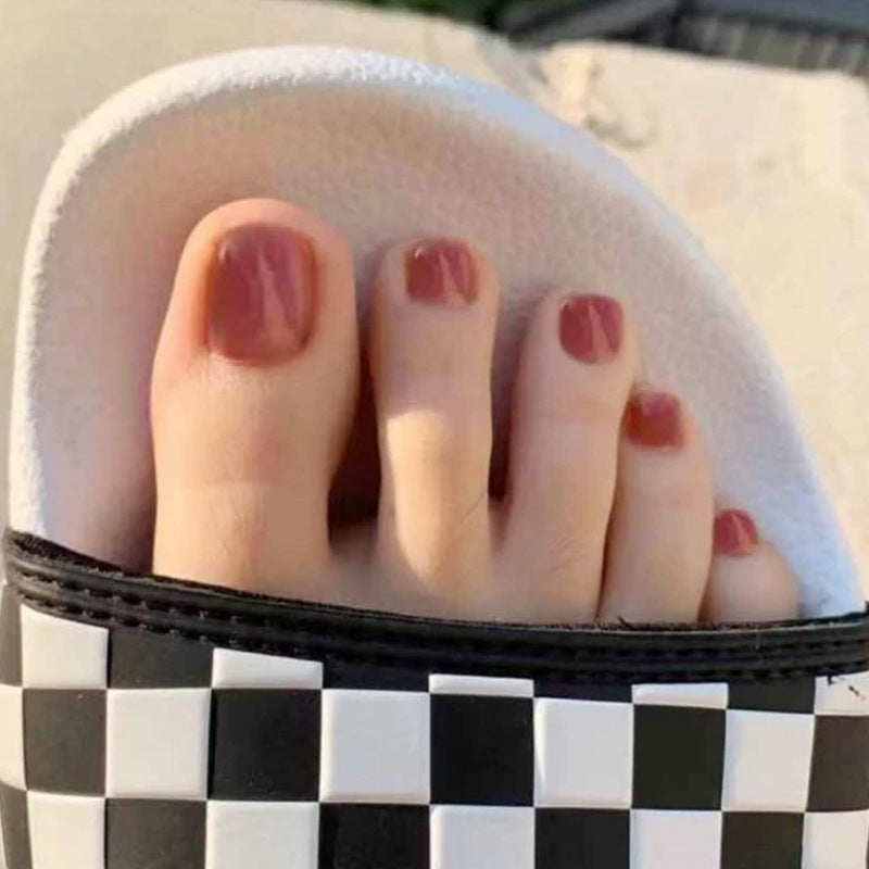 Premium Glossy Press-On Toenails Acalora