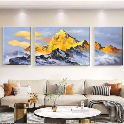 Majestic Mountain Landscape Canvas Artwork