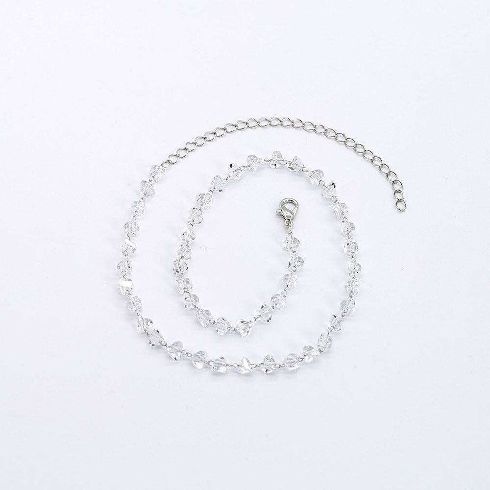 Elegant Crystal Eyewear Chain Acalora