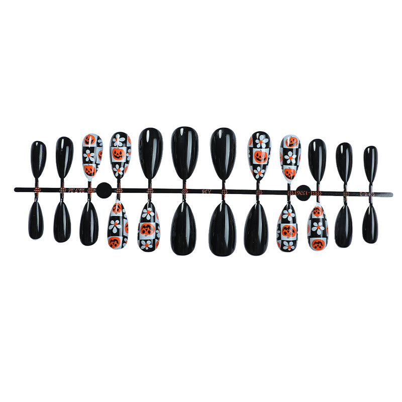 Halloween-Themed Press-On Nail Set Acalora