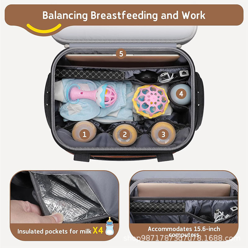Versatile Quilted Travel Utility Bag Acalora