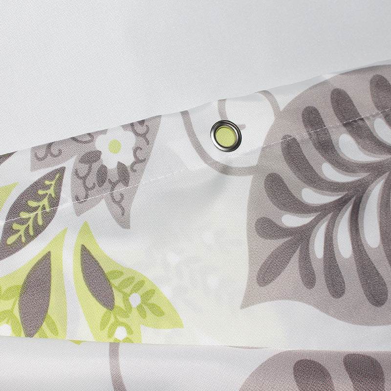 Elegant Floral Shower Curtain
